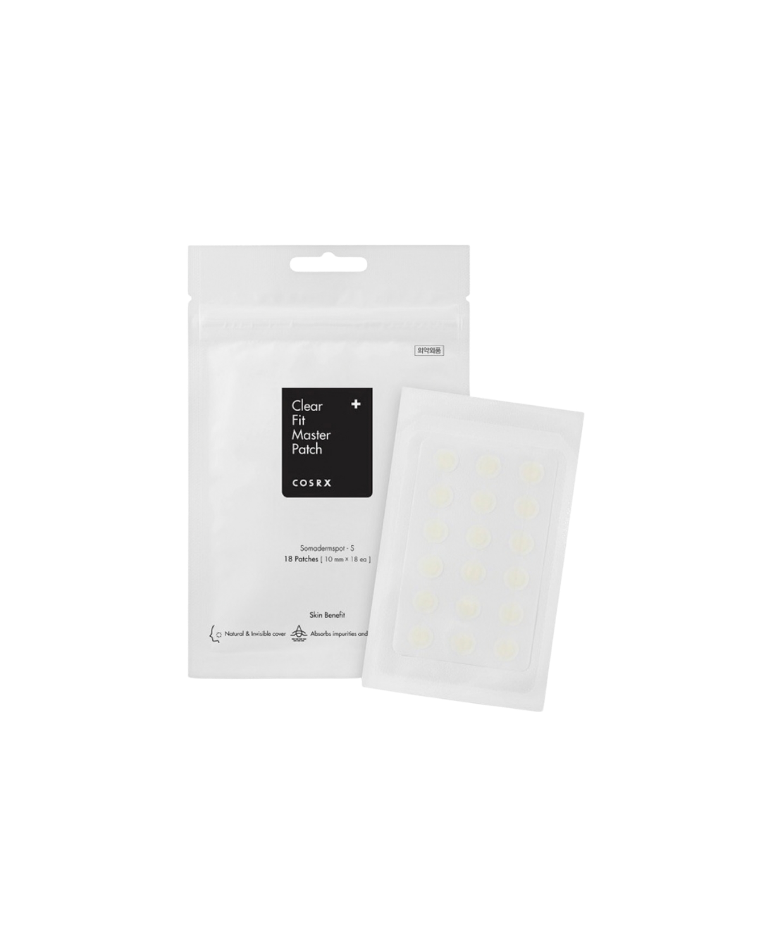 COSRX – Clear Fit Master Patch, 1 pack x 18 patches