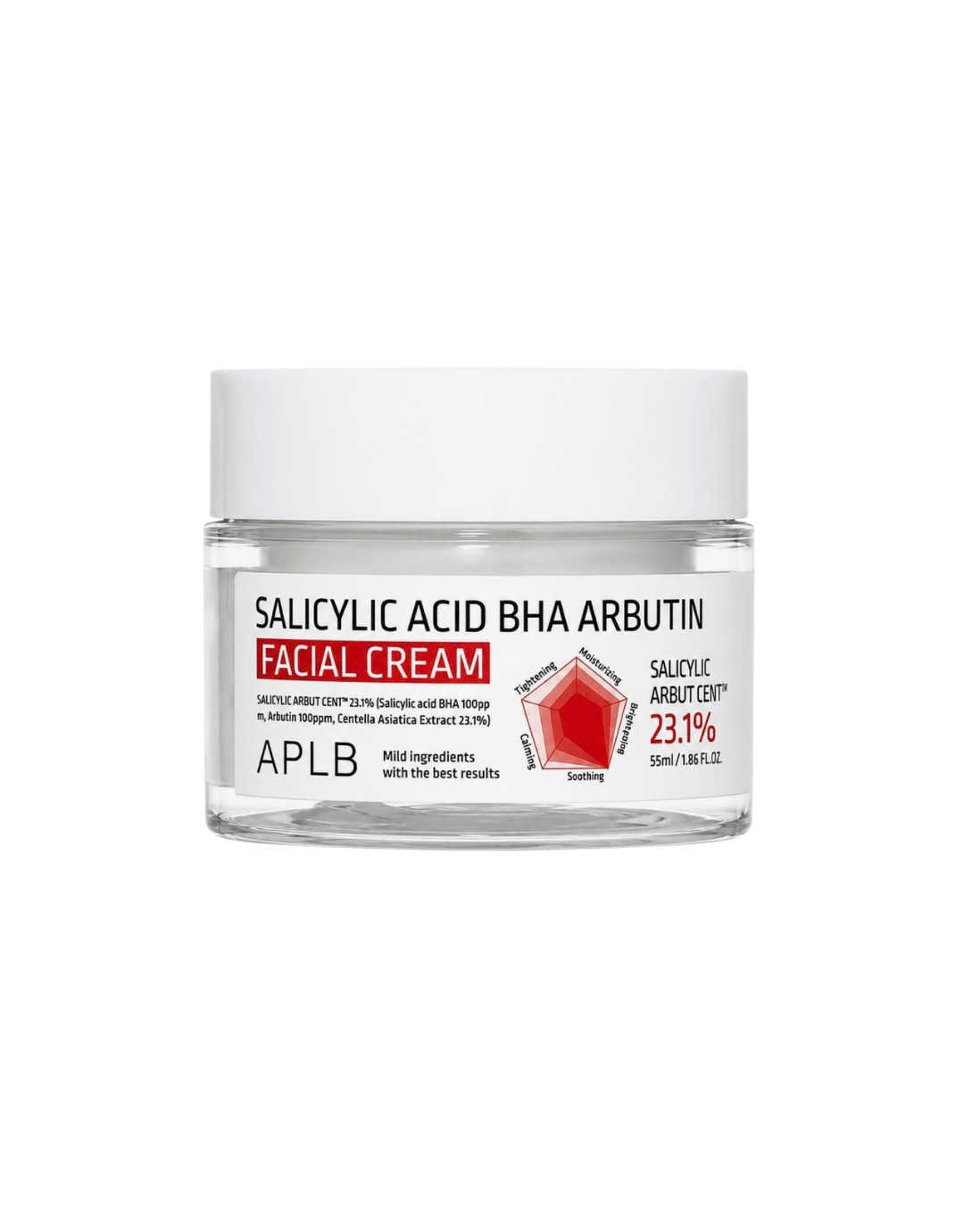 APLB – Salicylic Acid BHA Arbutin Facial Cream, 55ml