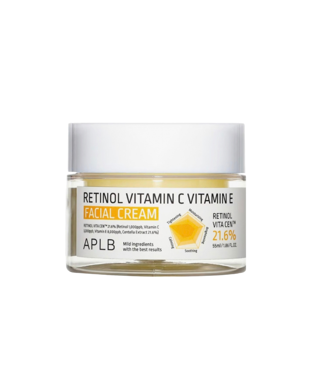 APLB – Retinol Vitamin C Vitamin E Facial Cream, 55ml