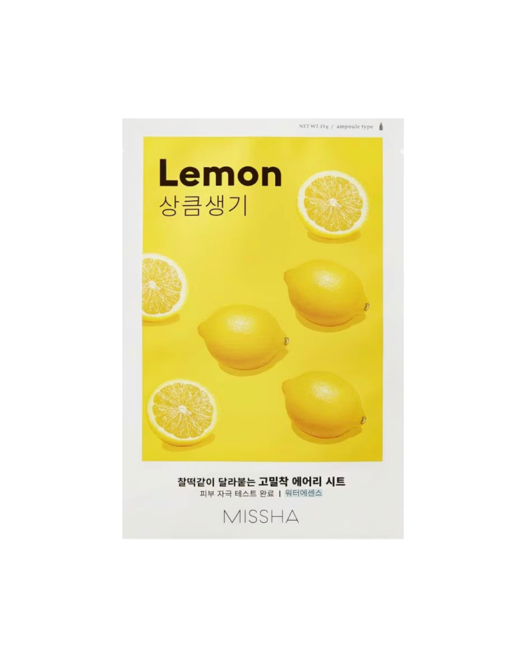Missha – Airy Fit Sheet Mask – Lemon